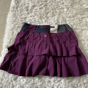Purple lululemon skirt size 4